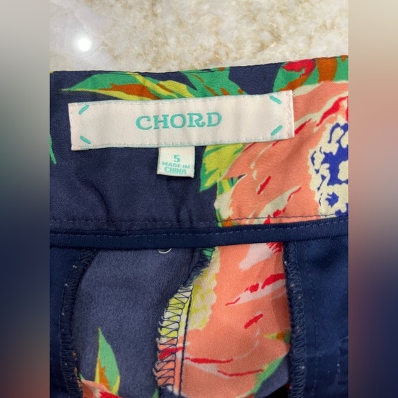 CHORD Wide Leg Peony Floral Pants |‎ Size 2 - Picture 9 of 14